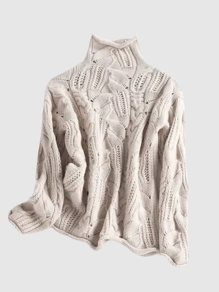 Comfortable Cable Knit Sweater for Women – view 2