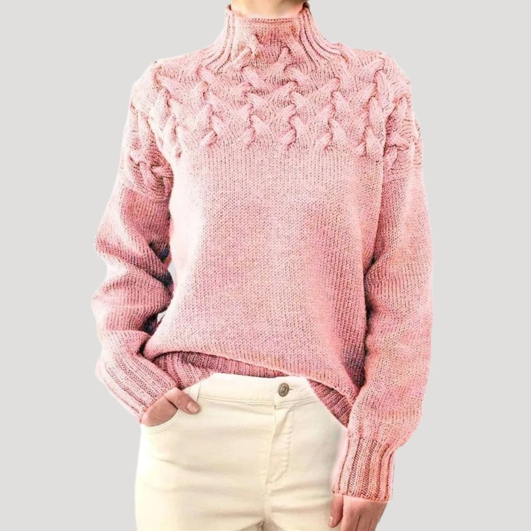 Comfortable Cable Knit Sweater for Women – view 3