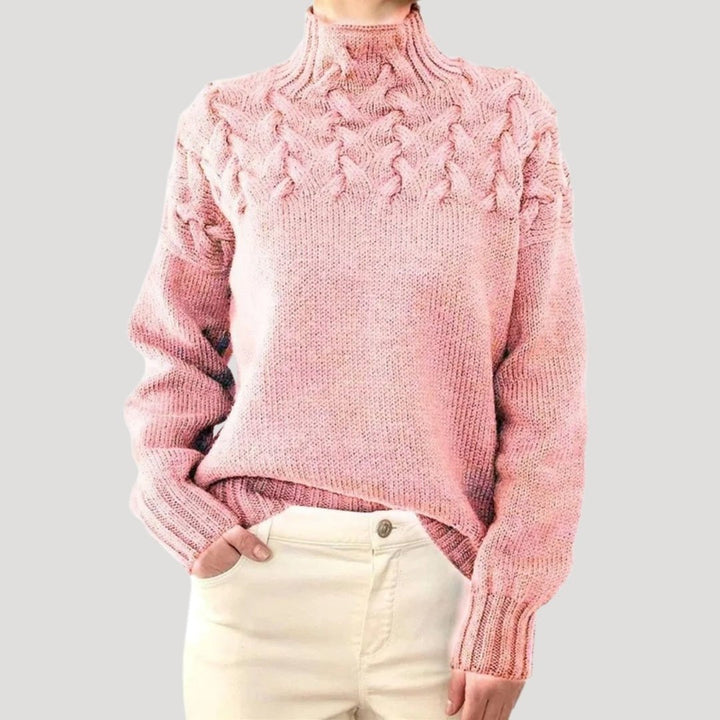 Comfortable Cable Knit Sweater for Women – view 3