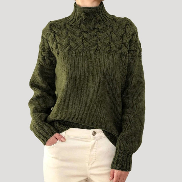 Comfortable Cable Knit Sweater for Women – view 9