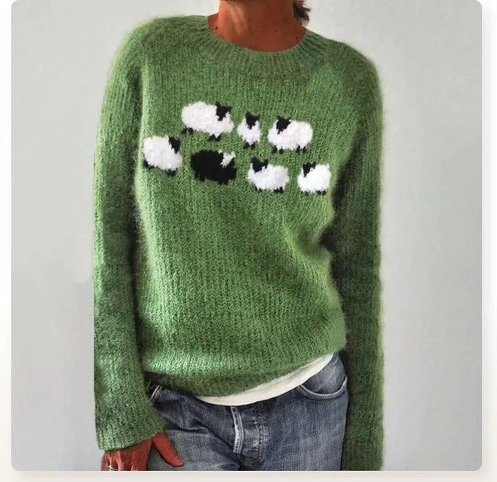 Comfortable Fair Isle Sweater for Women – view 6