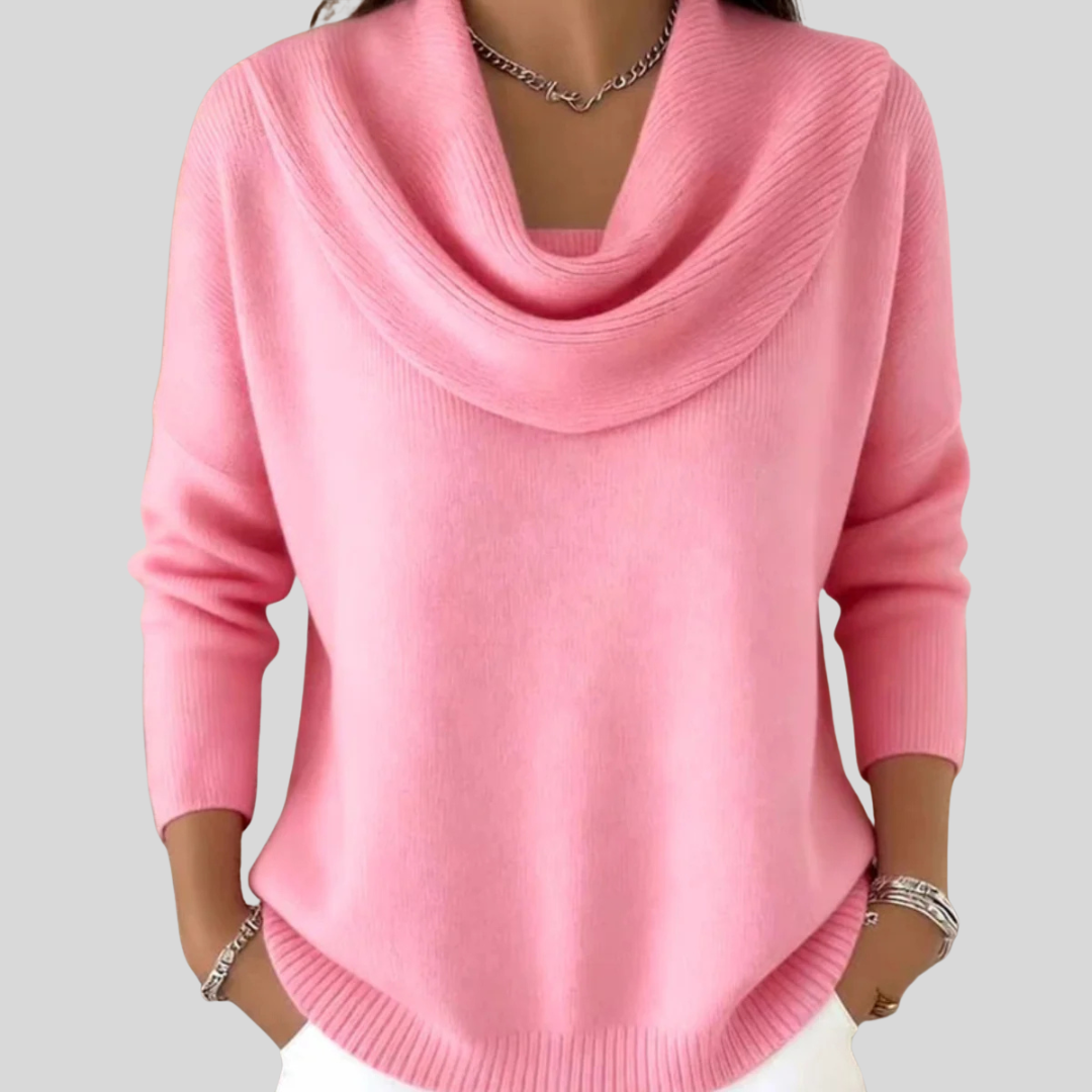 Comfortable Ribbed Sweater for Women – view 5