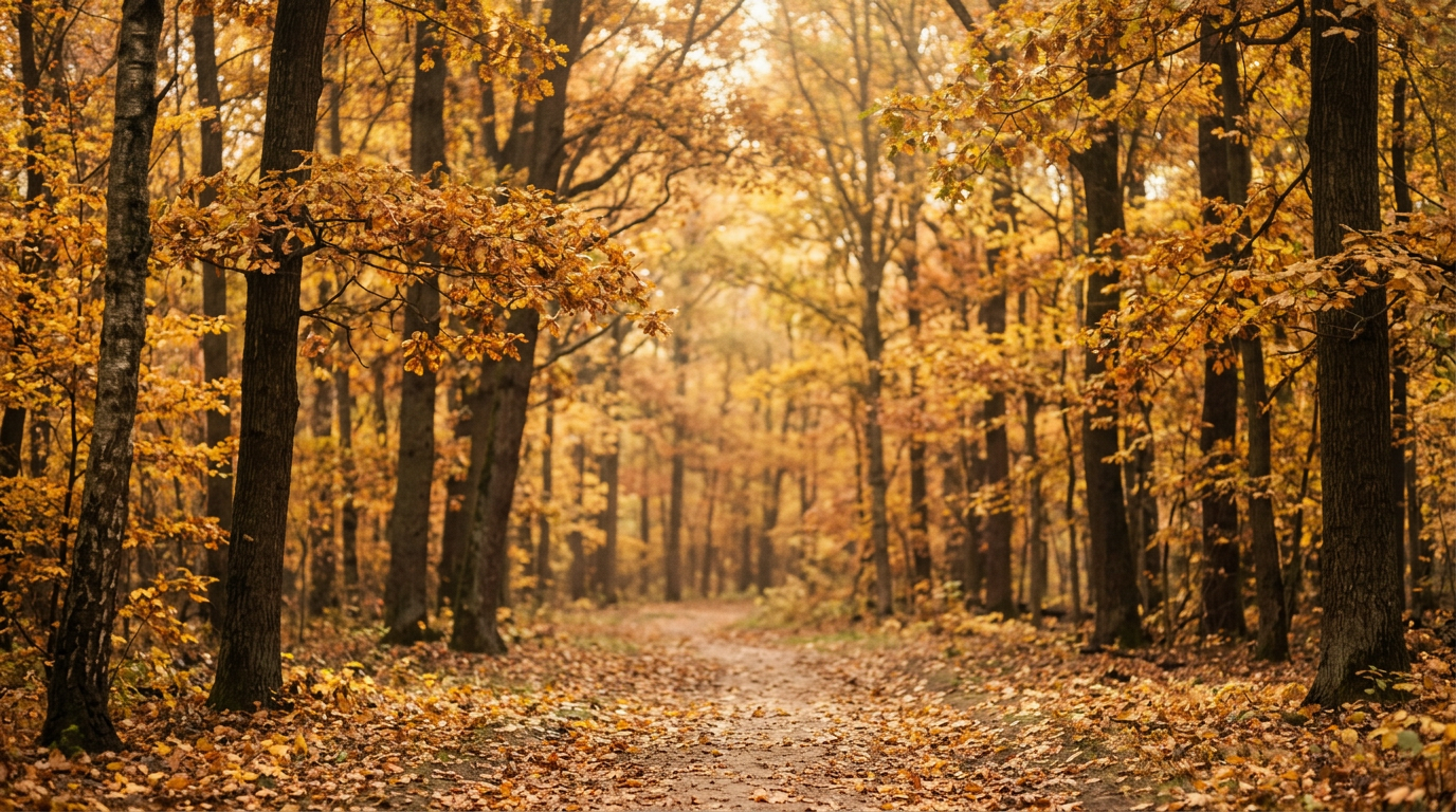 Autumn woodland