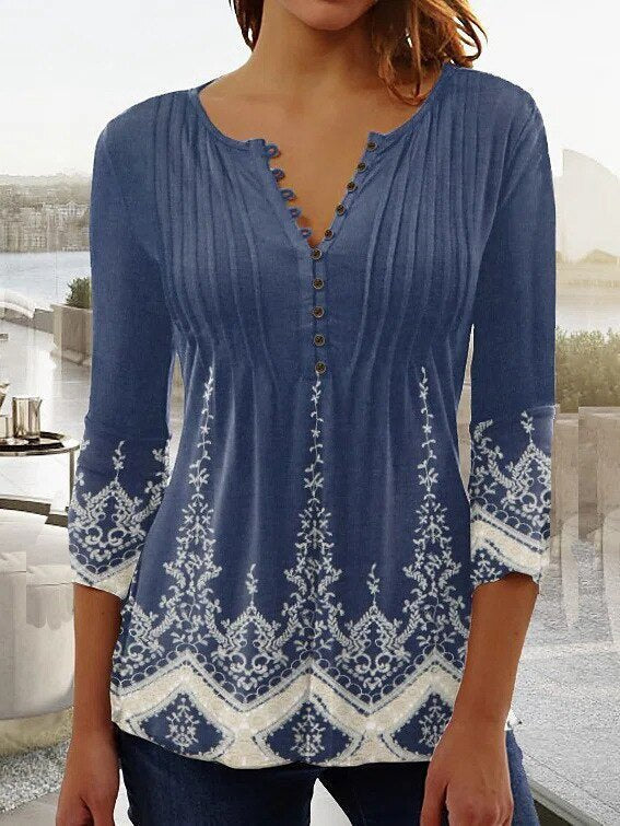 Effortless Floral Blouse for Women – view 5