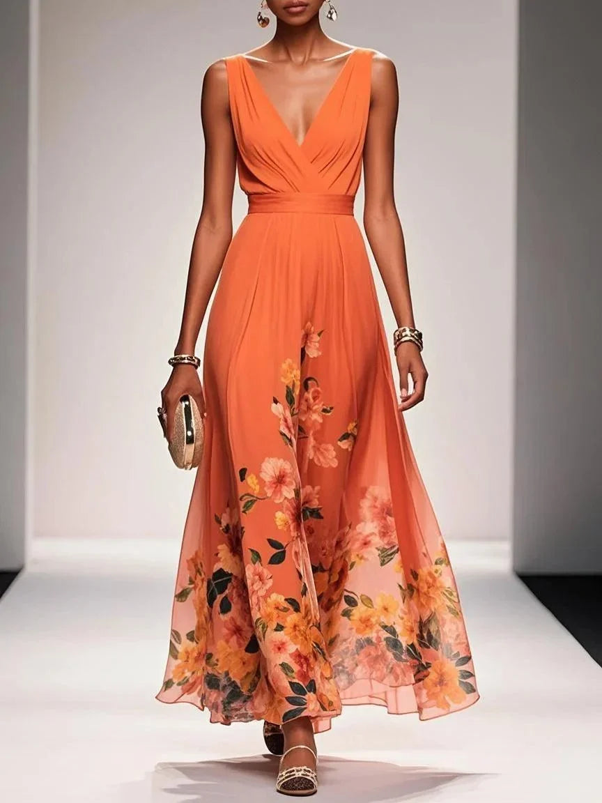 Effortless Floral Maxi Dress for Women – view 10