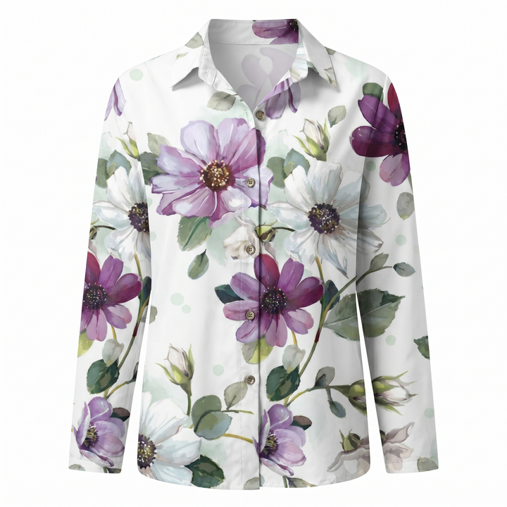 Effortless Floral Print Blouse for Women – view 16