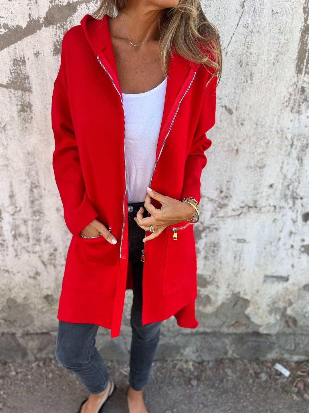 Effortless Knit Cardigan Sweater for Women – view 3