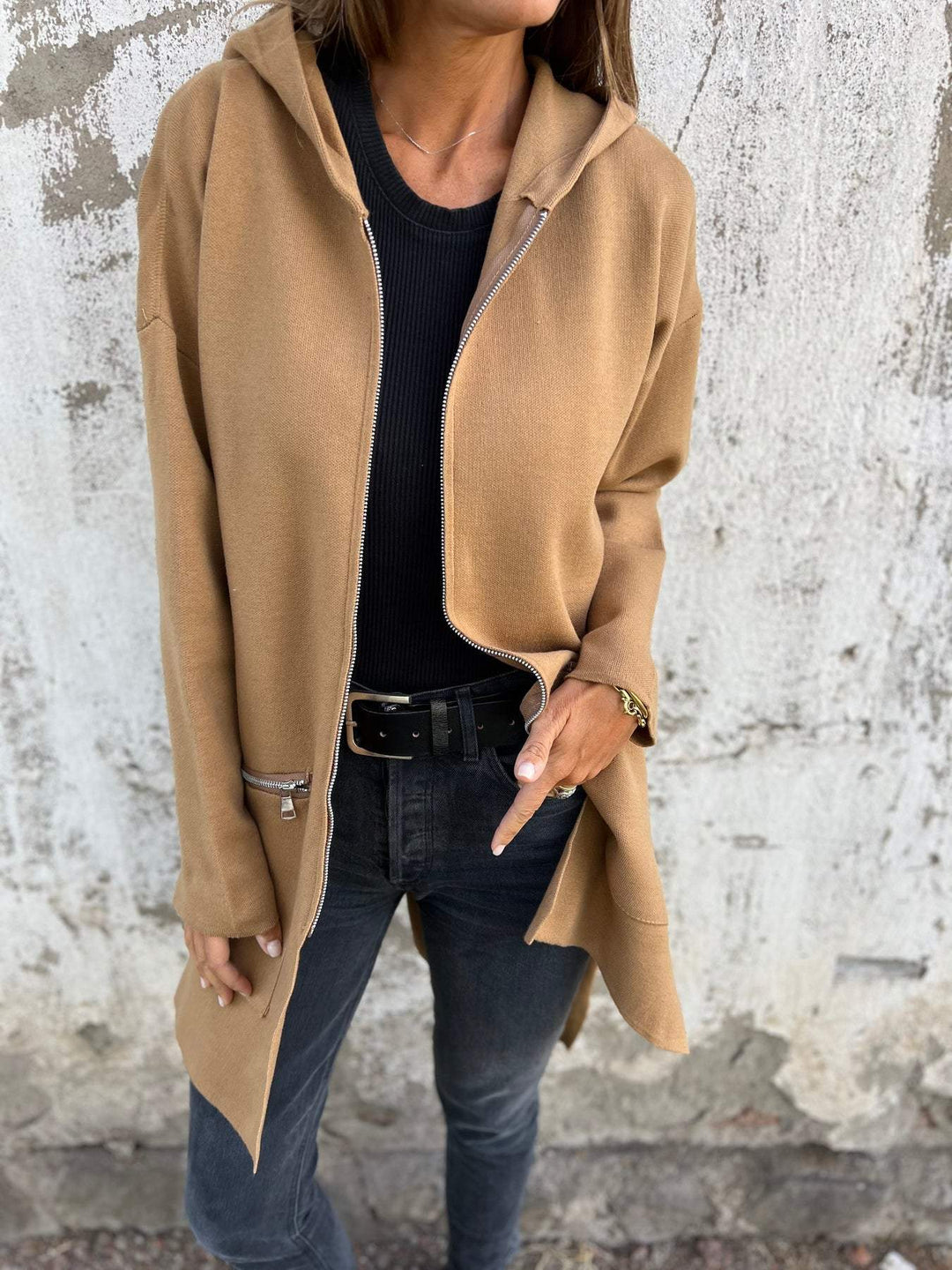 Effortless Knit Cardigan Sweater for Women – view 5