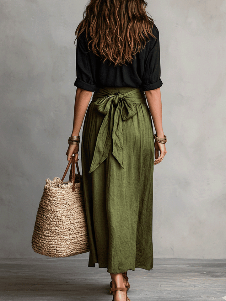 Effortless Linen Two Piece Set for Women – view 7