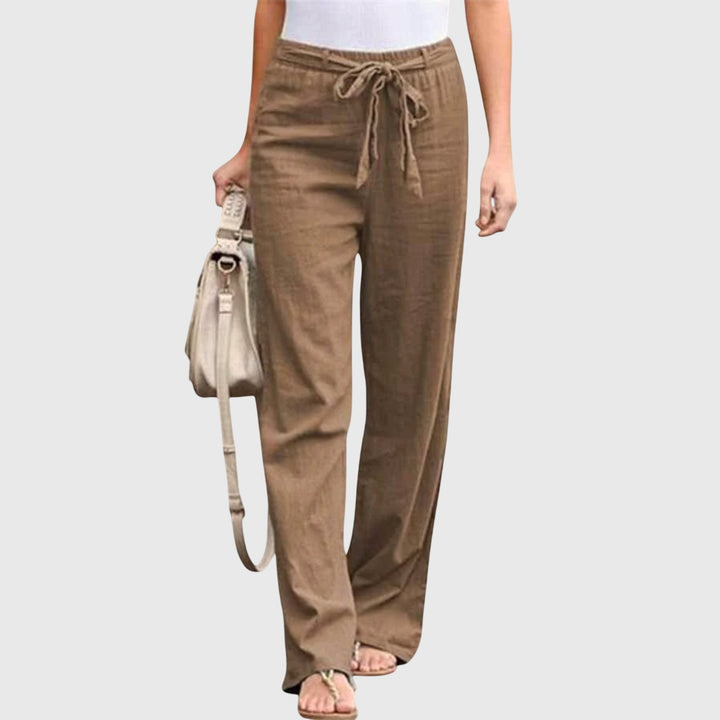Effortless Linen Wide Leg Pants for Women – view 6