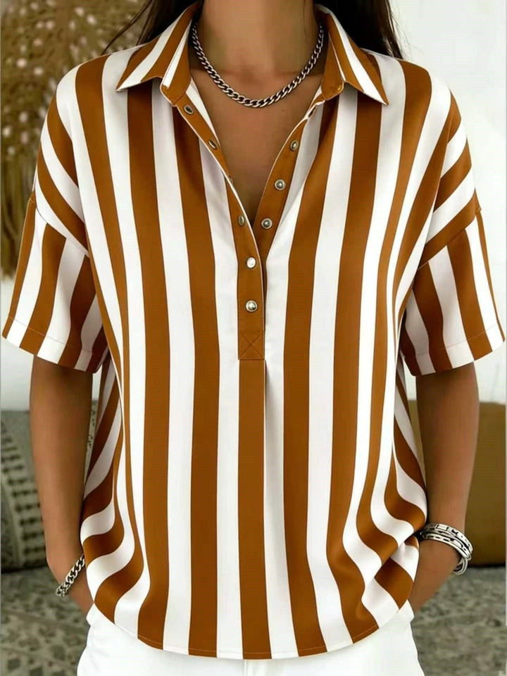 Effortless Striped Blouse for Women – view 10