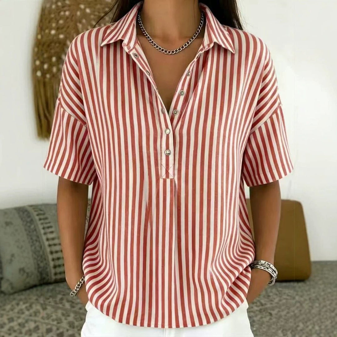 Effortless Striped Blouse for Women – view 5