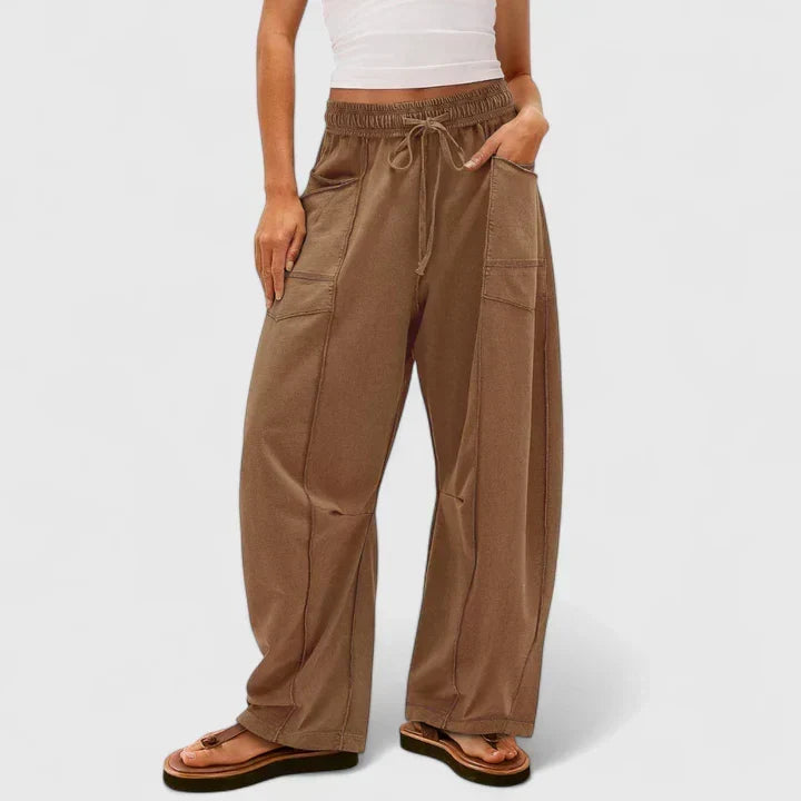 Effortless Wide Leg Cargo Pants for Women