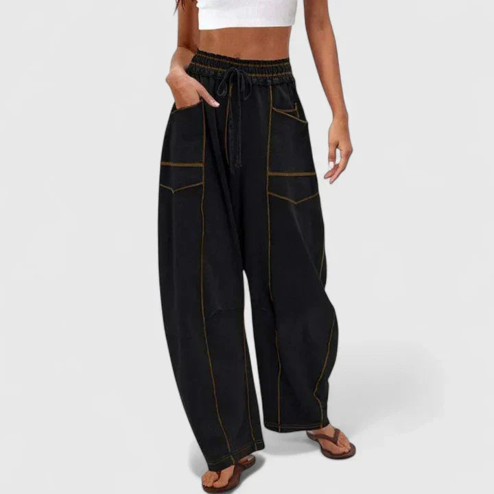 Effortless Wide Leg Cargo Pants for Women – view 4