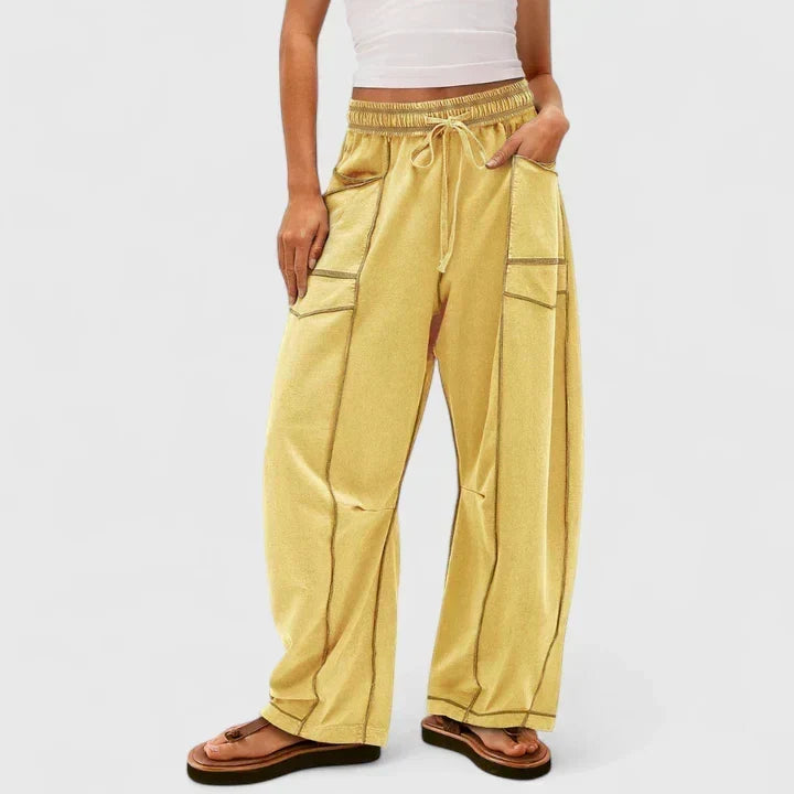 Effortless Wide Leg Cargo Pants for Women – view 8