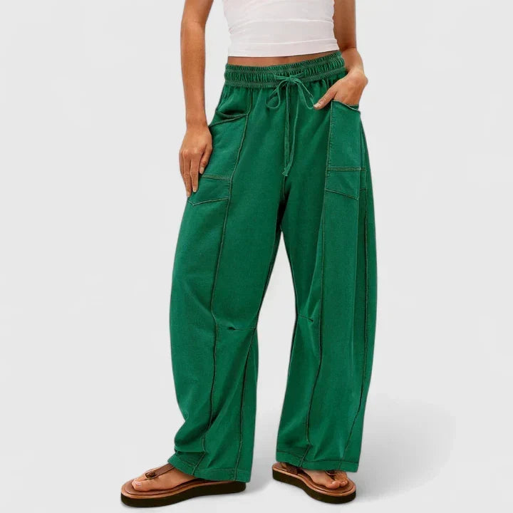 Effortless Wide Leg Cargo Pants for Women – view 9