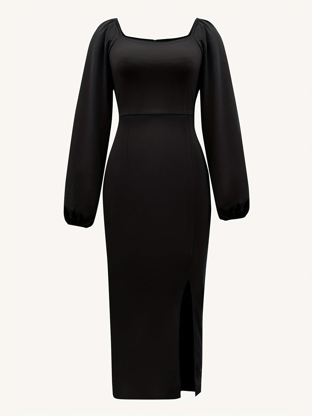Elegant Bodycon Midi Dress for Women – view 9