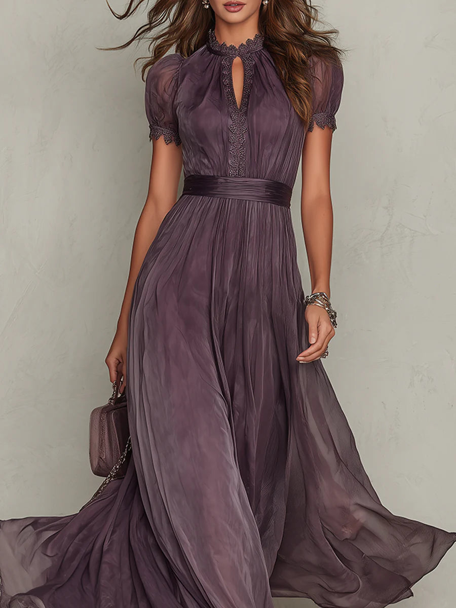 Elegant Chiffon Maxi Dress for Women – view 6