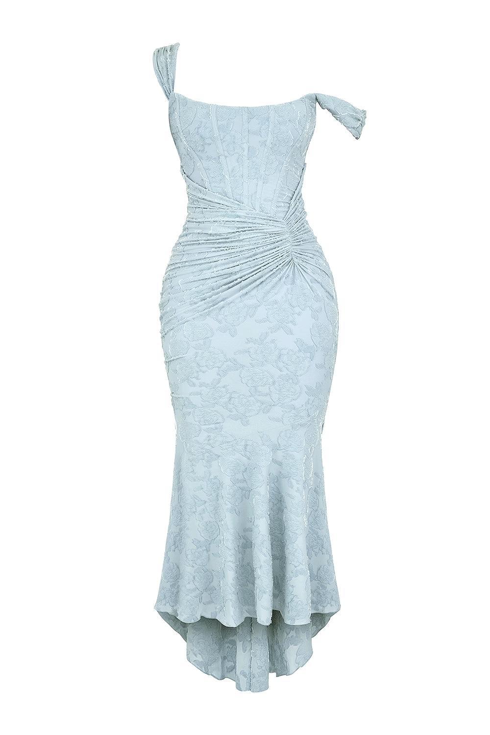 Elegant Floral Lace Maxi Dress for Women – view 6