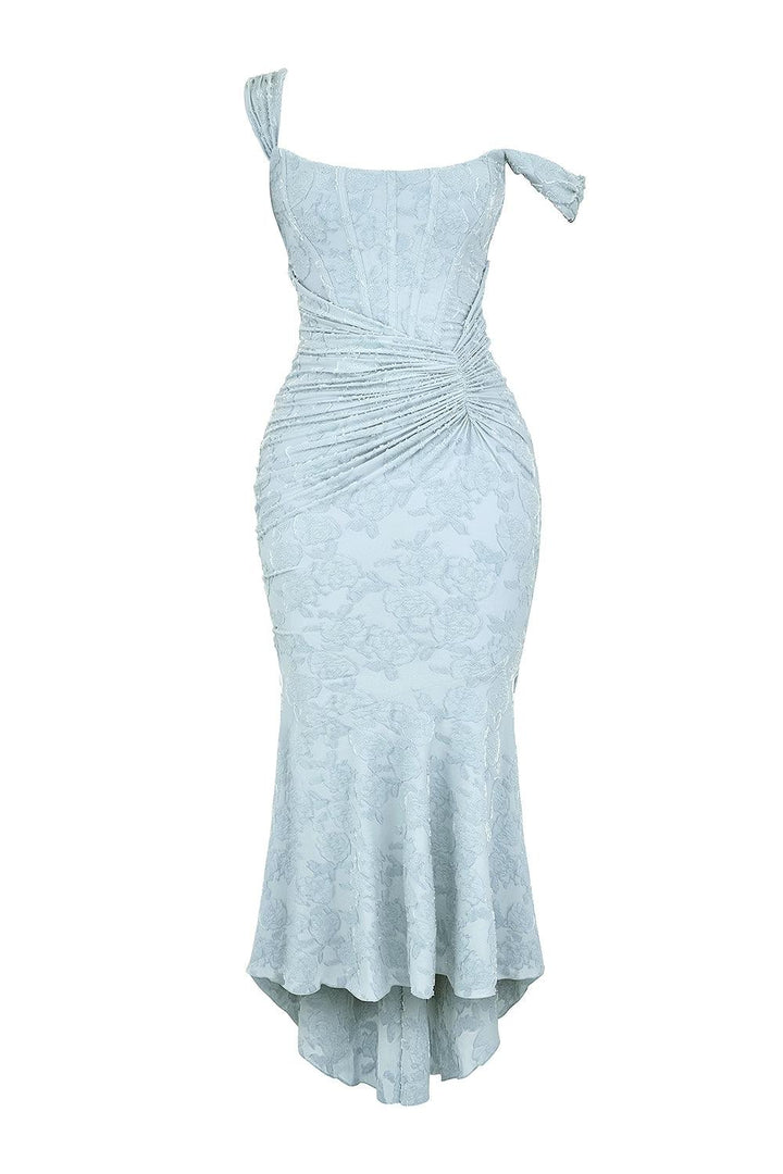 Elegant Floral Lace Maxi Dress for Women – view 6
