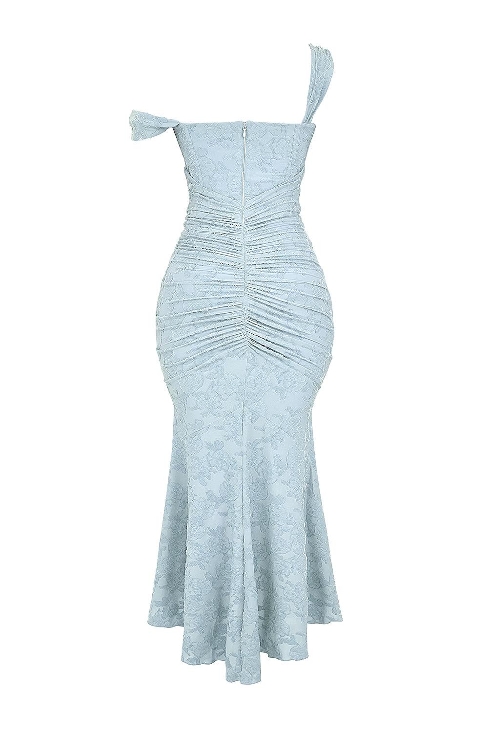 Elegant Floral Lace Maxi Dress for Women – view 7