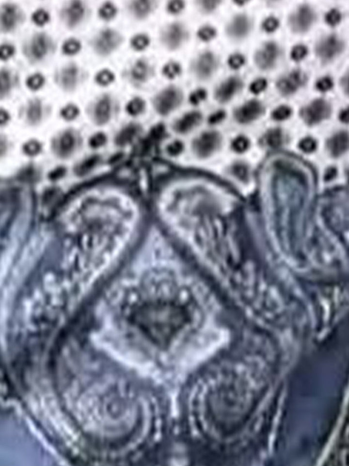 Effortless Paisley Print Jumpsuit for Women with Square Neck Spaghetti Strap Tie Back Wide Leg Style